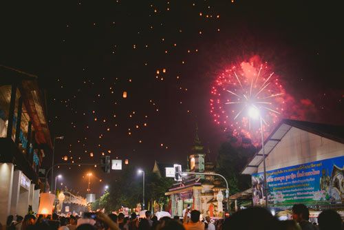 Reisefotografie Thailand, Laternenfestival in Chiang Mai
